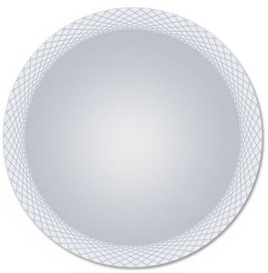 AMIRRO CROSSLINES zrcadlo 80 cm, s osvětlením