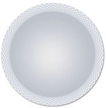 AMIRRO CROSSLINES zrcadlo 80 cm, s osvětlením