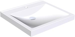 KWC QUADRO ANMW411 umyvadlo 60 cm, s otvorem pro baterii, bez přepadu, miranit