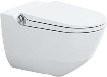 LAUFEN CLEANET RIVA závěsné WC s bidetovým sedátkem, Rimless, LCC