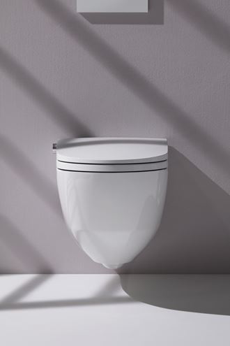 LAUFEN CLEANET RIVA závěsné WC s bidetovým sedátkem, Rimless, LCC H8206914000001 Obrázek - fotka