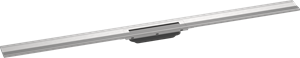 HANSGROHE 1200 RAINDRAIN FLEX vrchní sada sprchového žlabu, zkracovatelný, pro instalaci ke stěně, kartáčovaná nerez ocel