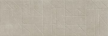 ARGENTA GRAVEL dekor 25x75 cm, mat reliéf, earth