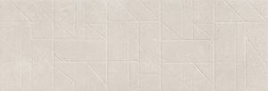 ARGENTA GRAVEL dekor 25x75 cm, mat reliéf, cream