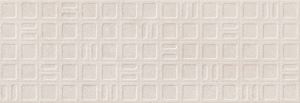 ARGENTA GRAVEL dekor 40x120 cm, mat reliéf, square cream