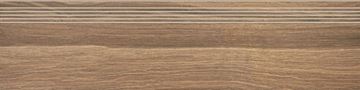 RAKO BOARD schodovka 30x120 cm, mat, hnědá