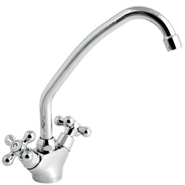 NOVASERVIS TITANIA RETRO II dřezová baterie, chrom