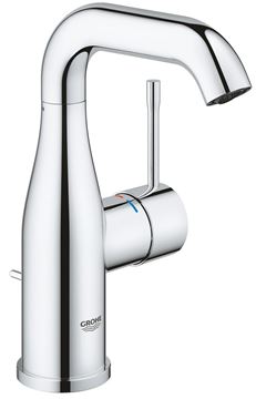GROHE ESSENCE NEW umyvadlová stojánková baterie, s odtokovou soupravou, chrom