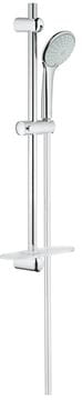 GROHE EUPHORIA 110 DUO sprchová souprava 4-dílná, ruční sprcha pr. 110 mm, 2 proudy, tyč, hadice, polička, chrom