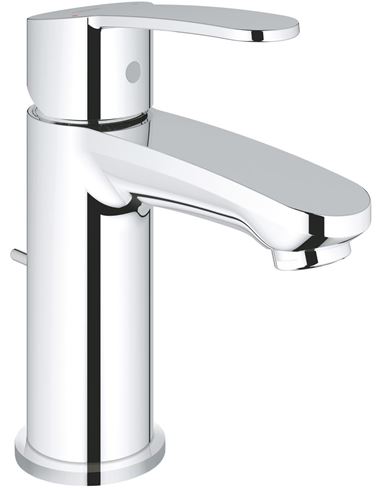 GROHE EUROSTYLE COSMOPOLITAN umyvadlová stojánková baterie, s odtokovou soupravou, chrom 23037002 Obrázek - Hlavní obrázek