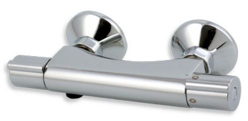 NOVASERVIS AQUALIGHT sprchová nástěnná termostatická baterie, chrom 2564/1,0 Obrázek - Hlavní obrázek