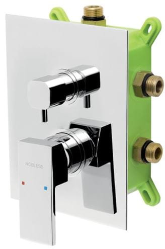 NOVASERVIS TITANIA SMART podomítková baterie, pro 2 spotřebiče, s tělesem, chrom BOX98051R,0 Obrázek - Hlavní obrázek
