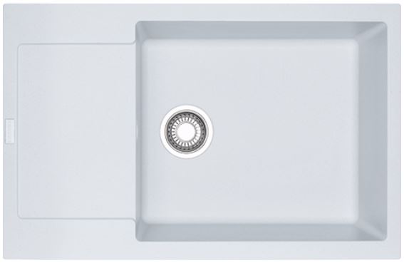 FRANKE MARIS MRG 611-78 BB fragranitový dřez 780x500 mm, otočný, odkapávač, bílá led 114.0363.186 Obrázek - Hlavní obrázek