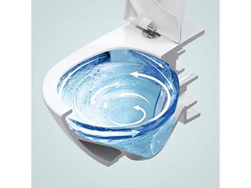 VILLEROY & BOCH SUBWAY 3.0 závěsné WC, se SoftClosing sedátkem, TwistFlush splachování, alpská bílá 4670TS01 Obrázek - fotka