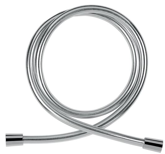 NOVASERVIS sprchová hadice 1500 mm, hladká, Anti-twist, plast, stříbrná NOVAFLEX/150,0 Obrázek - Hlavní obrázek