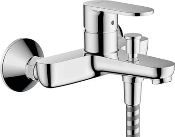 HANSGROHE VERNIS BLEND vanová nástěnná baterie, s přepínačem, chrom