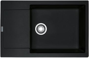 FRANKE MARIS MRG 611-78 BB fragranitový dřez 780x500 mm, otočný, odkapávač, onyx