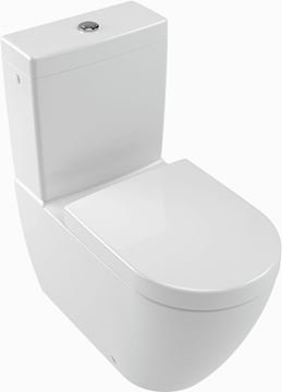 VILLEROY & BOCH SUBWAY 2.0 WC kombi mísa, zadní odpad, DirectFlush, CeramicPlus, alpská bílá 5617R0R1 Obrázek - fotka