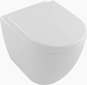 VILLEROY & BOCH SUBWAY 2.0 stacionární WC, DirectFlush splachování, zadní odpad, alpská bílá