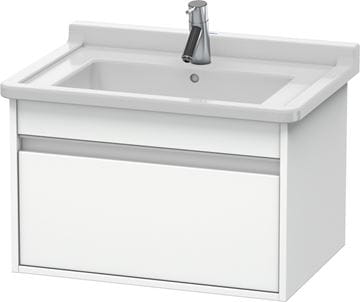 DURAVIT KETHO skříňka pod umyvadlo 65x45,5x41 cm, 1 zásuvka, White matt KT666301818 Obrázek - fotka