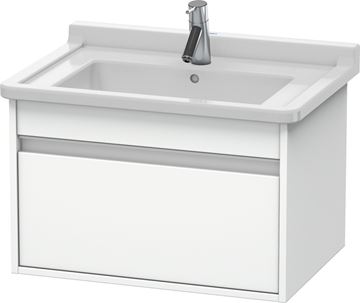 DURAVIT KETHO skříňka pod umyvadlo 80x45,5x41 cm, 1 zásuvka, White matt KT666401818 Obrázek - fotka