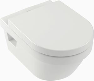 VILLEROY & BOCH ARCHITECTURA závěsné WC, se SoftClosing sedátkem, DirectFlush splachování, CeramicPlus, alpská bílá