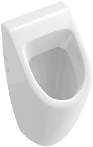 VILLEROY & BOCH SUBWAY pisoár, zadní přívod vody, alpská bílá, CeramicPlus