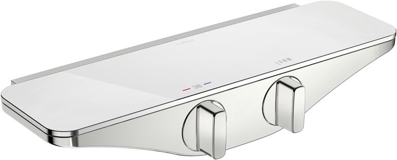 HANSA EMOTION sprchová nástěnná termostatická baterie, bílá/chrom 5863017182 Obrázek - Hlavní obrázek