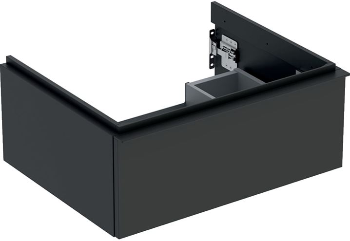 GEBERIT ICON skříňka pod umyvadlo 59,2x47,6x24,7 cm, 1 zásuvka, matná lávová 502.310.JK.1 Obrázek - Hlavní obrázek
