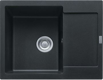 FRANKE MARIS MRG 611-62 fragranitový dřez 620x500 mm, otočný, odkapávač, onyx