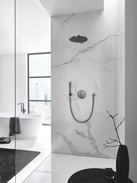 GROHE GROHTHERM SMARTCONTROL podomítková termostatická baterie, pro 2 spotřebiče, Water Saving, kartáčovaný hard graphite 29119AL0 Obrázek - fotka