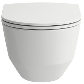 LAUFEN PRO závěsné WC, se SoftClose sedátkem, Rimless splachování H8669570000001 Obrázek - fotka