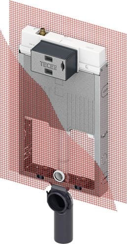 TECE BOX montážní prvek pro WC 107,5 cm, se splachovací nádržkou Octa II 9370501 Obrázek - Hlavní obrázek