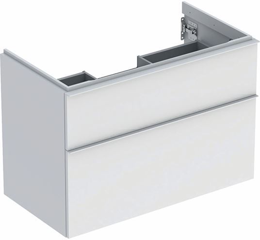 GEBERIT ICON skříňka pod umyvadlo 88,8x47,6x61,5 cm, 2 zásuvky, matná bílá 502.305.01.3 Obrázek - Hlavní obrázek