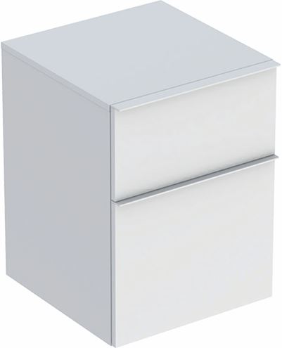 GEBERIT ICON nízká skříňka 45x47,6x60 cm, 2 zásuvky, matná bílá 502.315.01.3 Obrázek - Hlavní obrázek
