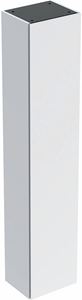 GEBERIT ICON vysoká skříňka 36x29,1x180 cm, 1 dvířka, Push-open, lesklá bílá