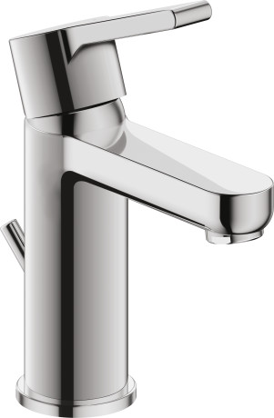 DURAVIT B.2 umyvadlová stojánková baterie, s odtokovou soupravou, chrom B21010001010 Obrázek - fotka