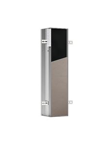 CONCEPT 300 nízká skříňka 15,3x15x80,3 cm, 1 dvířka, panty vpravo, Push-open, s držákem toaletního papíru, s WC štětkou, k obložení