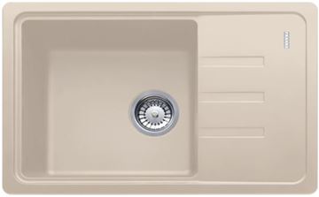 FRANKE MALTA BSG 611-62 fragranitový dřez 620x435 mm, otočný, odkapávač, sahara