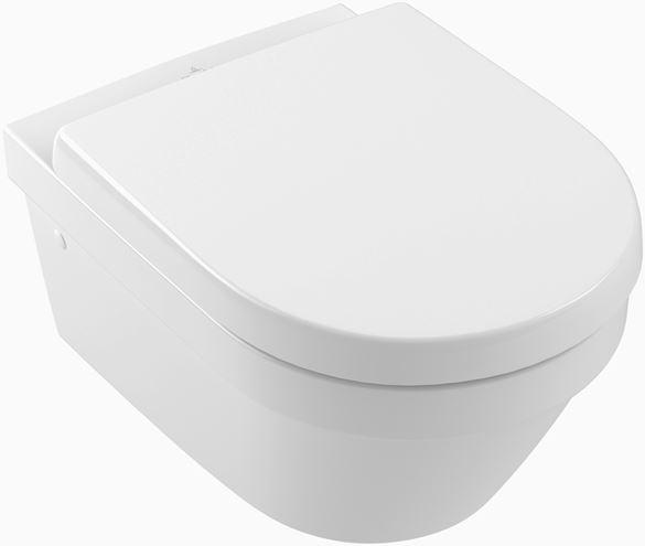 VILLEROY & BOCH ARCHITECTURA závěsné WC, se SoftClosing sedátkem, DirectFlush splachování, alpská bílá 4694HR01 Obrázek - Hlavní obrázek
