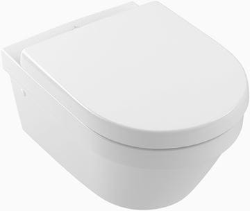 VILLEROY & BOCH ARCHITECTURA závěsné WC, se SoftClosing sedátkem, DirectFlush splachování, alpská bílá