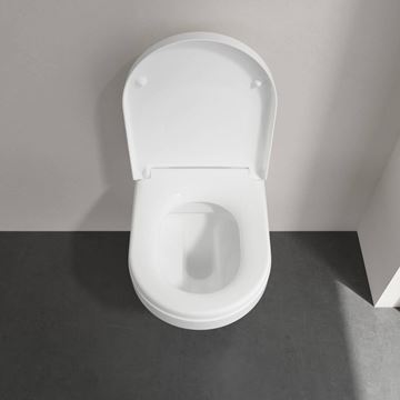 VILLEROY & BOCH ARCHITECTURA závěsné WC, se SoftClosing sedátkem, DirectFlush splachování, alpská bílá 4694HR01 Obrázek - fotka