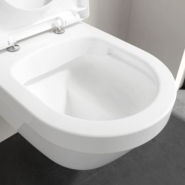 VILLEROY & BOCH ARCHITECTURA závěsné WC, se SoftClosing sedátkem, DirectFlush splachování, alpská bílá 4694HR01 Obrázek - fotka