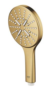 GROHE RAINSHOWER SMARTACTIVE 130 ruční sprcha pr. 130 mm, 3 proudy, Water Saving, kartáčovaný cool sunrise 26574GN0 Obrázek - fotka