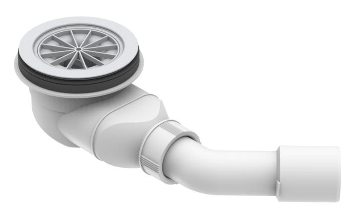 LAUFEN SOLUTIONS vaničkový sifon pr. 90 mm, bílá H2951270000001 Obrázek - Hlavní obrázek