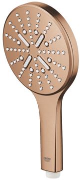 GROHE RAINSHOWER SMARTACTIVE 130 ruční sprcha pr. 130 mm, 3 proudy, Water Saving, kartáčovaný warm sunset 26574DL0 Obrázek - fotka