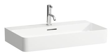 LAUFEN VAL umyvadlo 75 cm, s otvorem pro baterii a přepadem, LCC