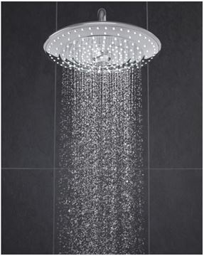 GROHE EUPHORIA SYSTEM 310 sprchový set s termostatickou baterií, horní sprcha, ruční sprcha se 3 proudy, tyč, hadice, chrom 26849000 Obrázek - fotka