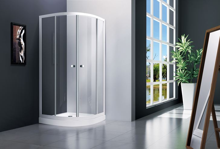 EASY NEO T24280 sprchový kout 80x80 cm, R550, posuvné dveře, chrom/sklo transparent T24280 Obrázek - fotka