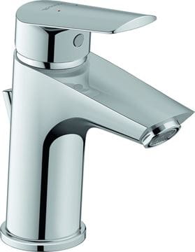 DURAVIT NO.1 umyvadlová stojánková baterie, s odtokovou soupravou, MinusFlow, chrom